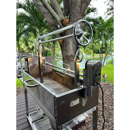 Tagwood BBQ BBQ50SS PRO Stainless Steel Rotisserie Kit