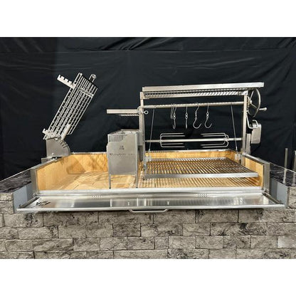 Tagwood BBQ BBQ50SS PRO Stainless Steel Rotisserie Kit