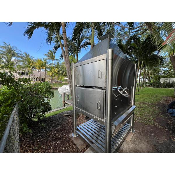 Tagwood BBQ BBQ62SS Stainless Steel Wind Guard