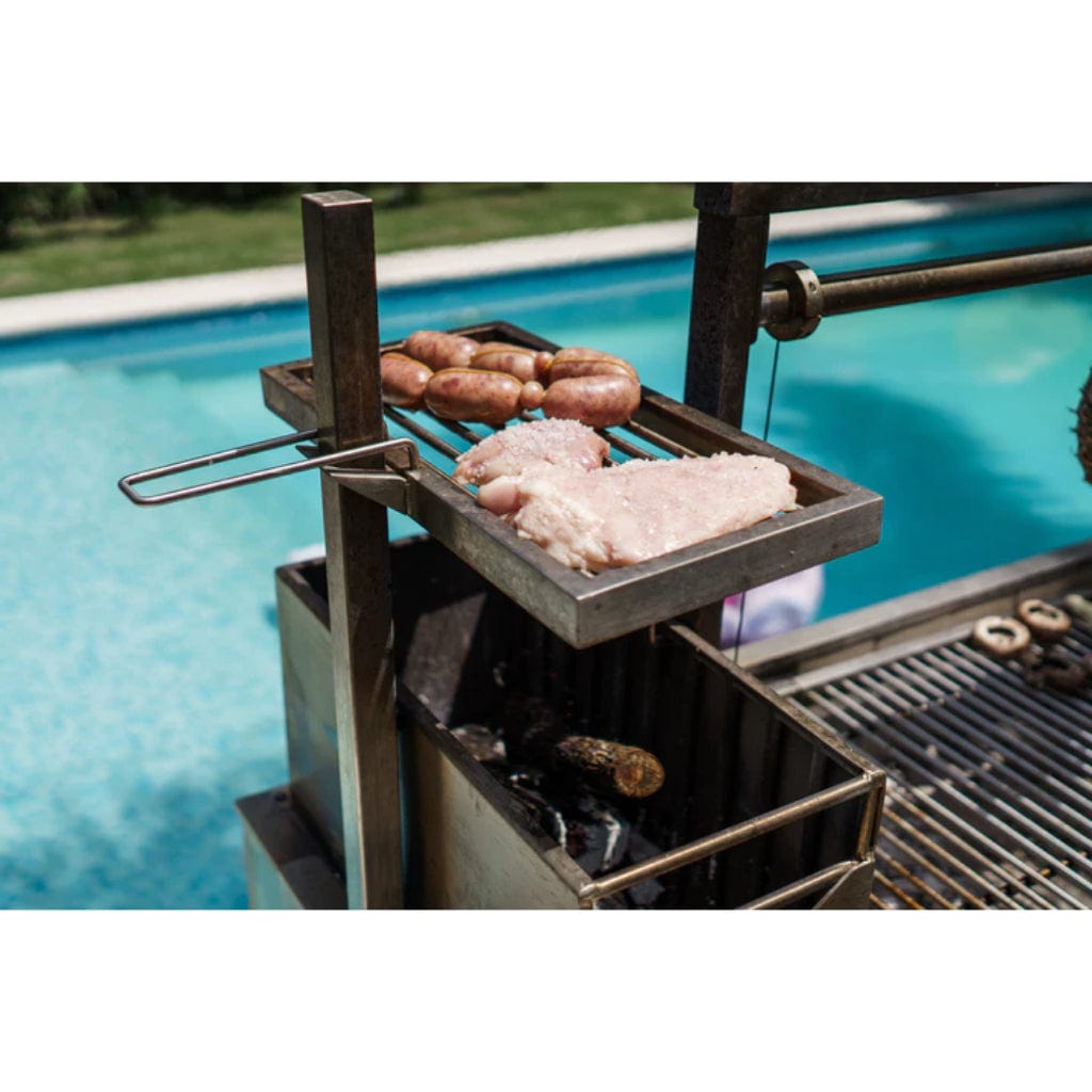 Tagwood BBQ Stainless Steel Height Adjustable Secondary Grate