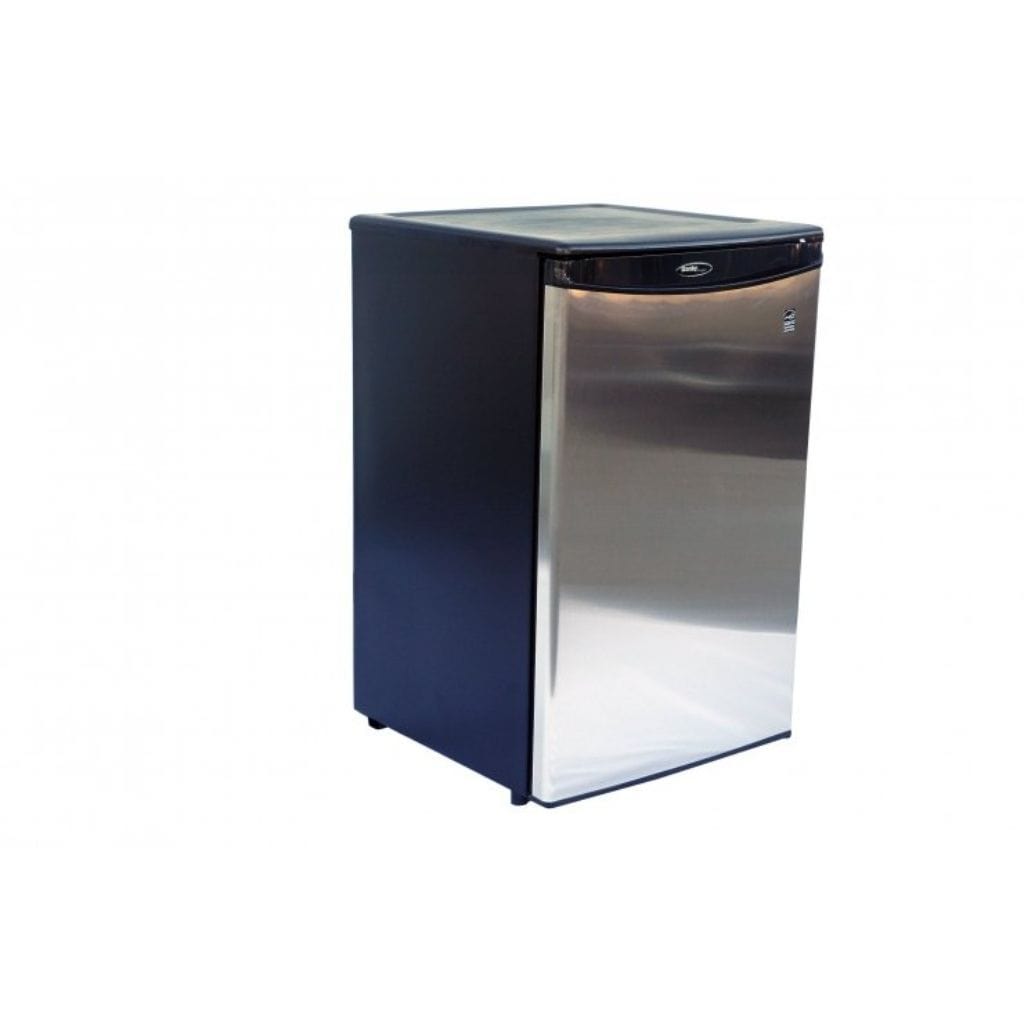 The Outdoor GreatRoom Company Danby Refrigerator with Stainless Steel Door and Glass Shelves