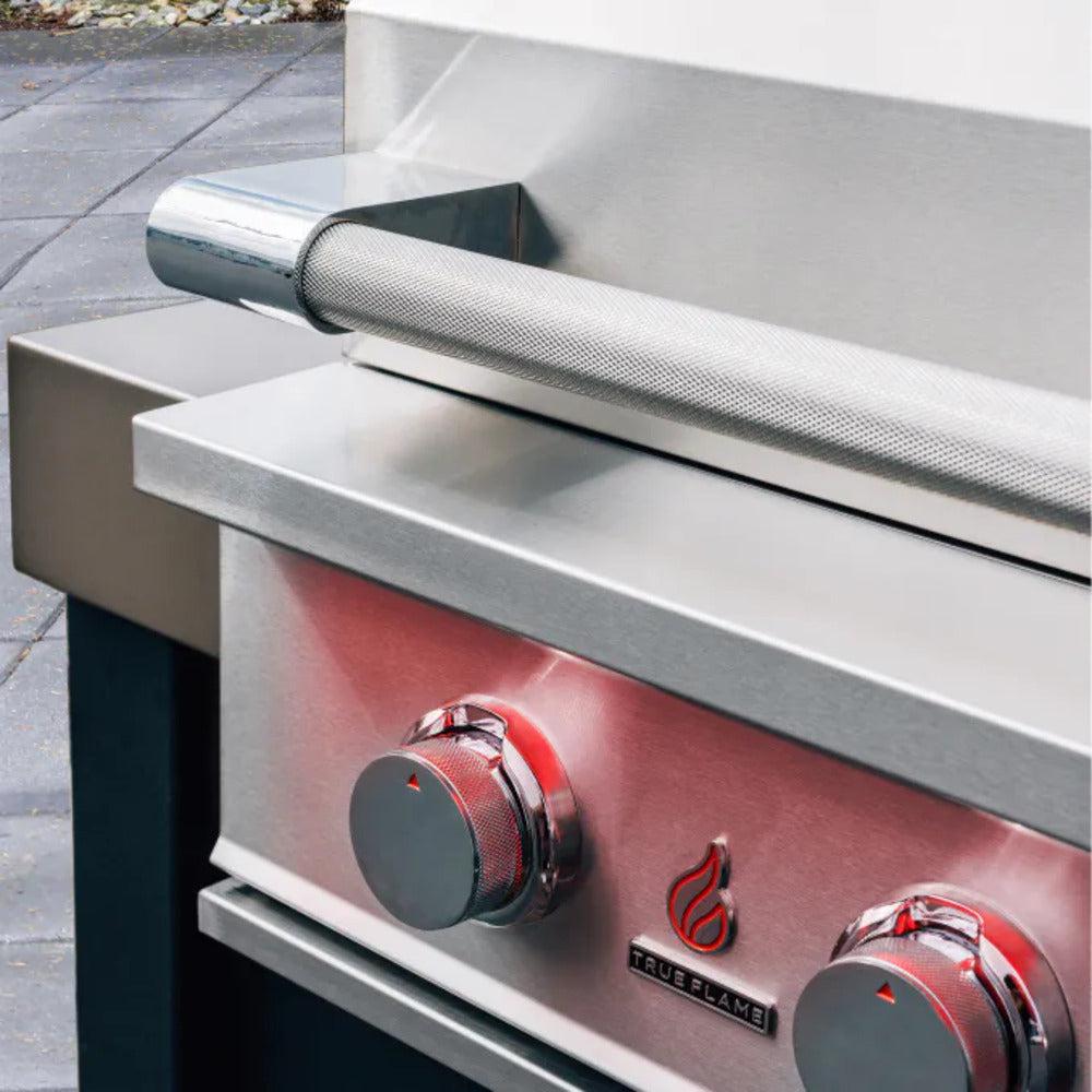 TrueFlame 25" 3-Burner Stainless Steel Built-In Natural Gas Grill