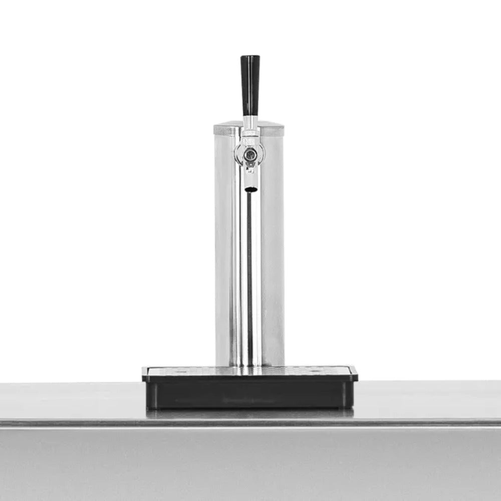 TrueFlame 6.6c Deluxe Outdoor Rated Single Tap Kegerator