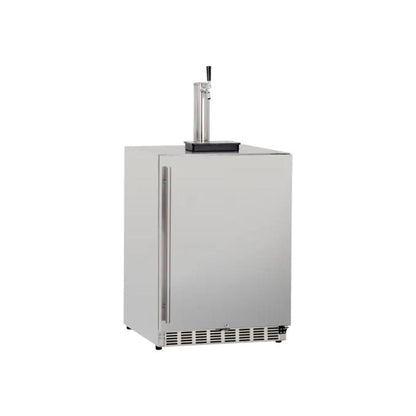 TrueFlame 6.6c Deluxe Outdoor Rated Single Tap Kegerator