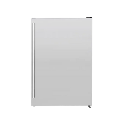 TrueFlame Compact Series 22" 4.3 Cu. Ft. Stainless Steel Outdoor Deluxe Refrigerator With Upgraded Stainless Steel Door Handle