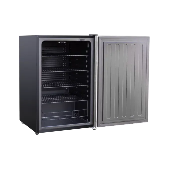 TrueFlame Compact Series 22" 4.3 Cu. Ft. Stainless Steel Outdoor Deluxe Refrigerator With Upgraded Stainless Steel Door Handle