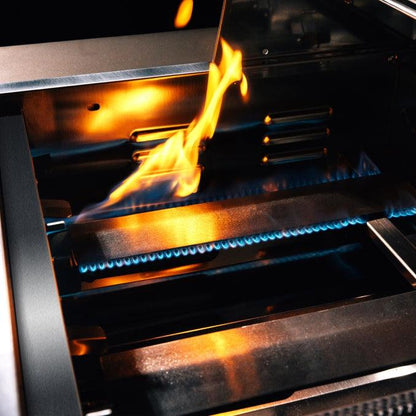 TrueFlame E Series 25" Stainless Steel 3-Burner Built-In Natural Gas Grill