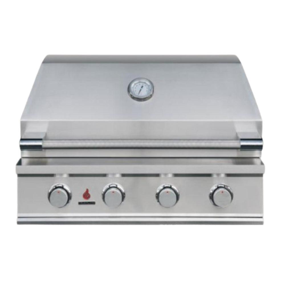 TrueFlame E Series 32" Stainless Steel 4-Burner Built-In Natural Gas Grill