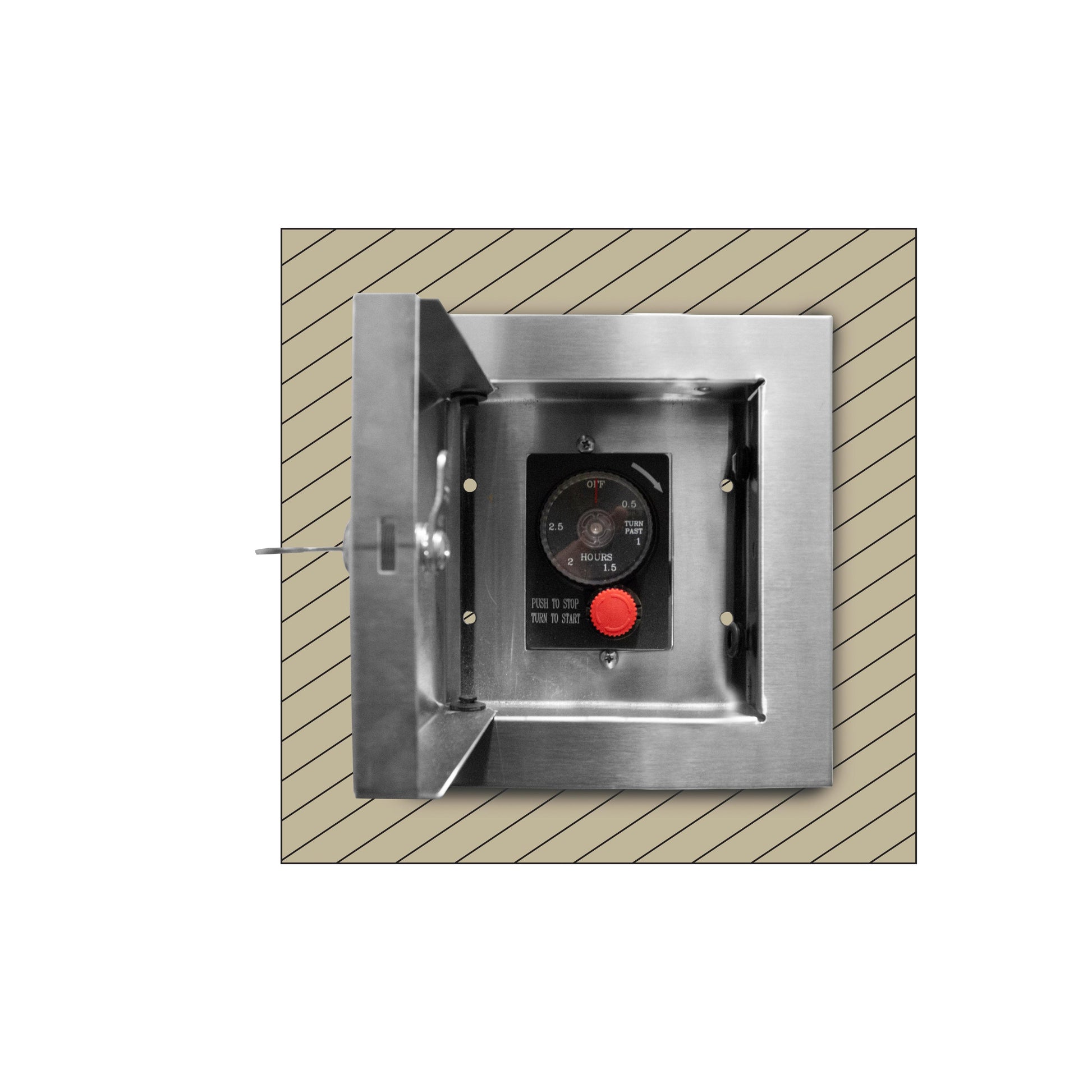 TrueFlame Locking Cabinet for ESTOP1 Timer