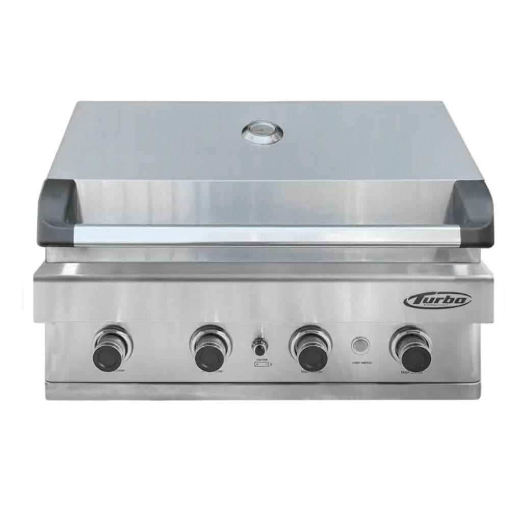 Turbo 32″ 4-Burner Built-In Natural Gas BBQ Grill