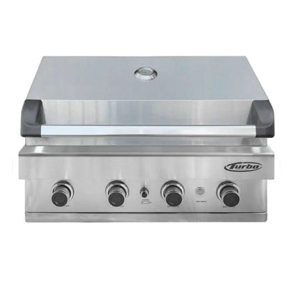 Turbo 32″ 4-Burner Built-In Natural Gas BBQ Grill
