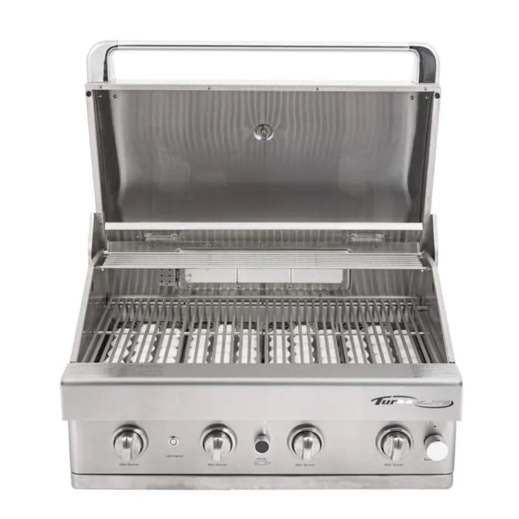 Turbo 32″ 4-Burner Elite Built-In Natural Gas BBQ Grill