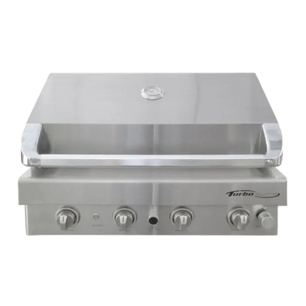 Turbo 32″ 4-Burner Elite Built-In Natural Gas BBQ Grill