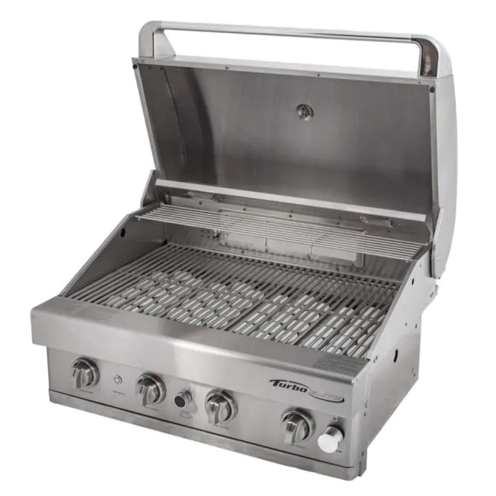 Turbo 32″ 4-Burner Elite Built-In Propane Gas BBQ Grill