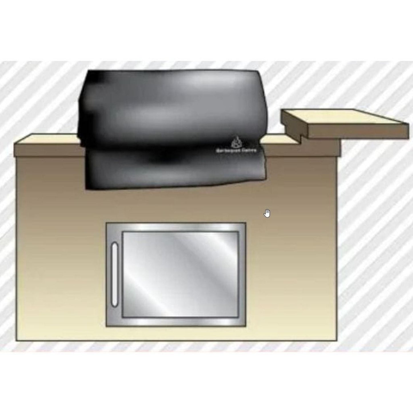 Turbo 36″ Universal Built-In Grill Cover