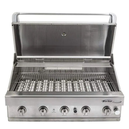Turbo 38″ 5-Burner Elite Built-In Propane Gas BBQ Grill