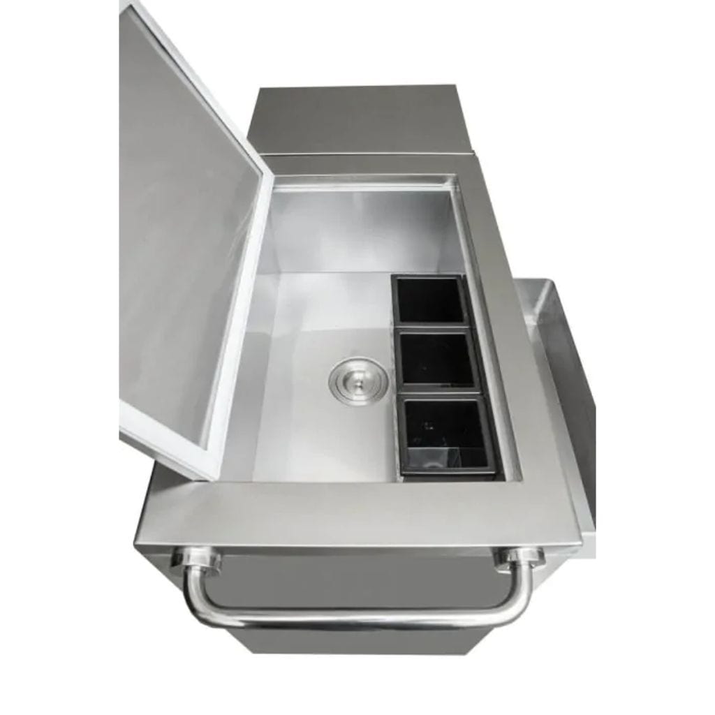 Turbo 47″ Stainless Steel Party Cart