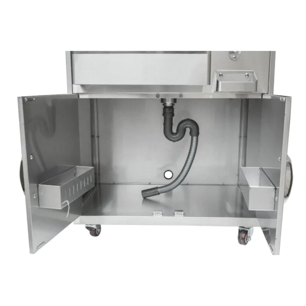 Turbo 47″ Stainless Steel Party Cart