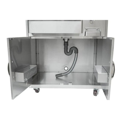 Turbo 47″ Stainless Steel Party Cart