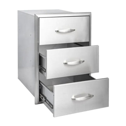 Turbo Grills 18" 3 Drawer Cabinet