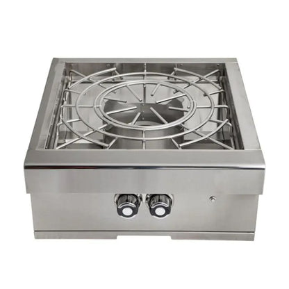 Turbo Grills 24" Stainless Steel Turbo Built-In Natural Gas High Performance Power Burner