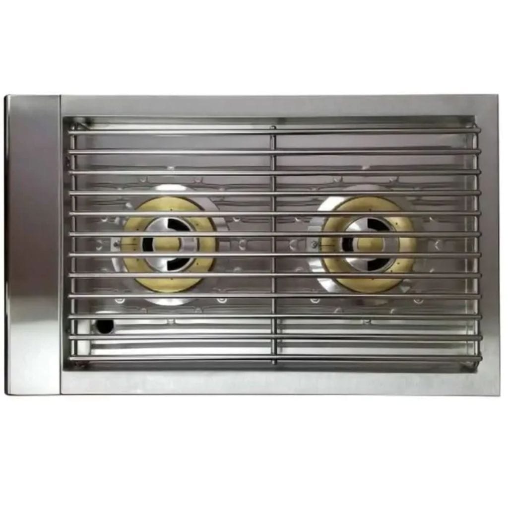 Turbo Stainless Steel Natural Gas Double Side Burner
