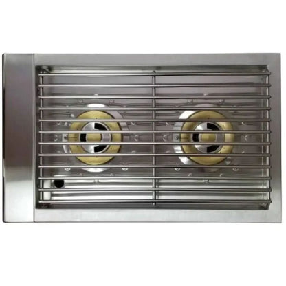 Turbo Stainless Steel Natural Gas Double Side Burner