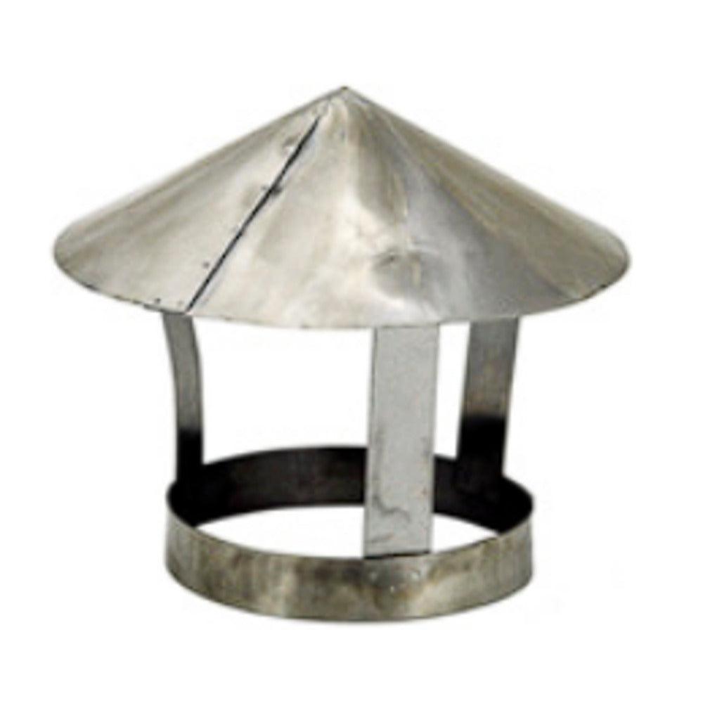 Tuscan Chef 4" Diameter Stainless Steel Chimney Cap for DL/D1 Oven