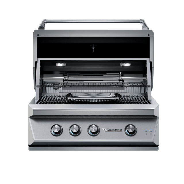 Twin Eagles 36" Stainless Steel Liquid Propane Gas Grill With Rotisserie and Sear Zone