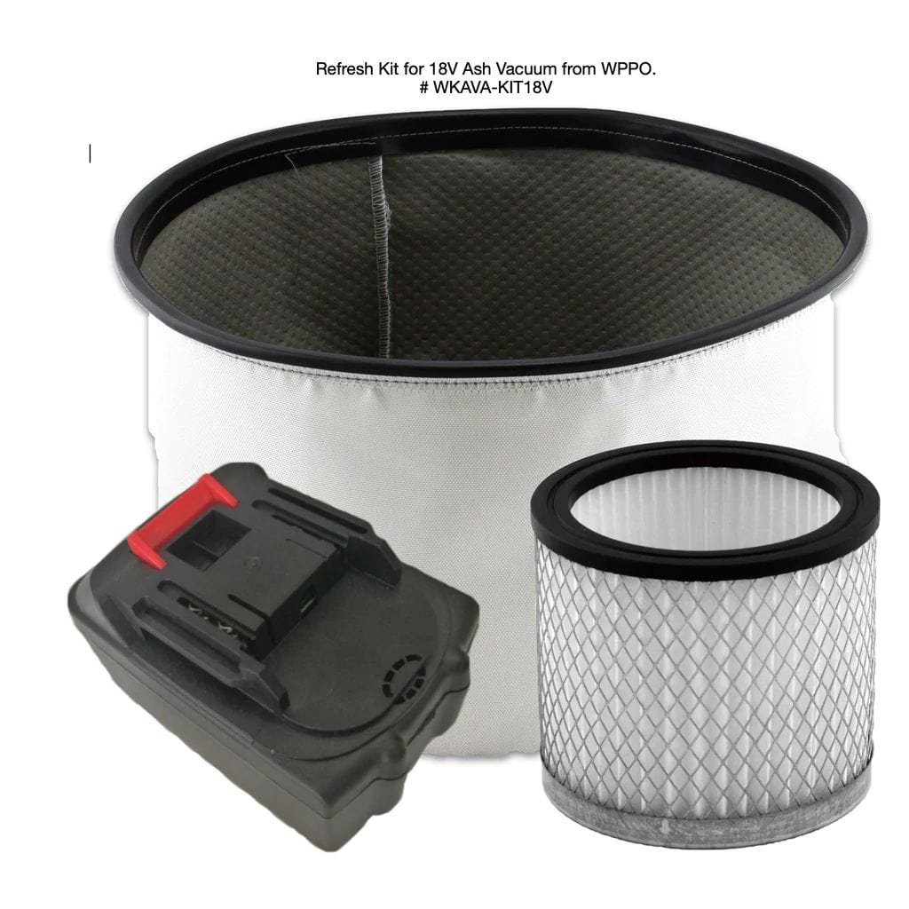 WPPO 18V Ash Vacuum Refresh Kit