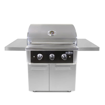 Wildfire Ranch Pro 30" Built-In Liquid Propane Gas Grill With Stainless Steel Cart