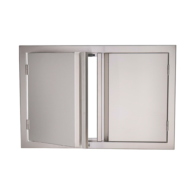 Renaissance Classic Series 33" x 22" Stainless Steel Double Doors