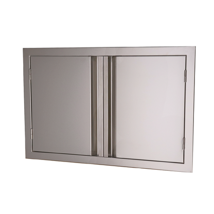 Renaissance Classic Series 33" x 22" Stainless Steel Double Doors